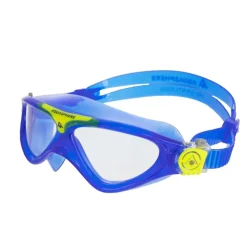 Masque natation Aquasphere Vista Junior - Transparent / Bleu