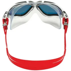 Masque natation Aquasphere Vista - Effet Miroir Rouge Titane
