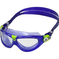 Masque natation Aquasphere Seal Kid 2 - Transparent / Violet