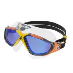 Masque natation Aquasphere Vista - Effet Miroir Indigo Titane