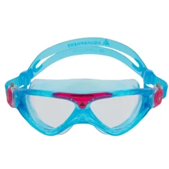 Masque natation Aquasphere Vista Junior - Transparent / Turquoise