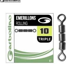 Micro emerillons Garbolino Streamline rolling triple