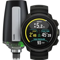 Montre Ordinateur de Plongée Suunto Ocean Pack All Black + Tank Pod & Case