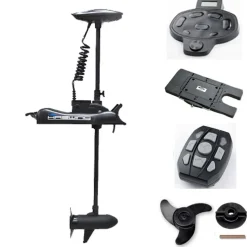 Moteur électrique avant bateau Haswing Cayman 80 - Télécommande - Quick release - Pédale
