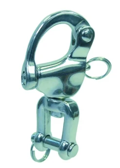 Mousqueton de drisse à émerillon et manille - INOX 316
