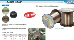 Nylon Asso Carp Noir 1000 m