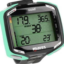 Ordinateur de Plongée Mares Quad Aquamarine