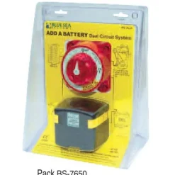 Pack coupleur de batterie Blue Sea relais de charge automatique
