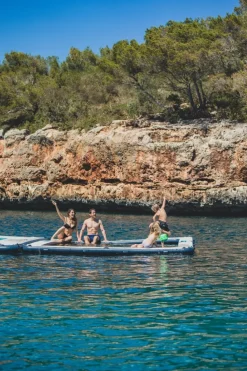 Pack Piscine flottante Jobe Infinity island avec gonfleur