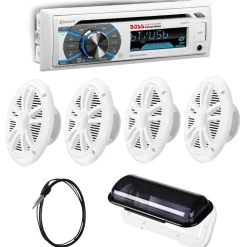Pack Premium autoradio Boss Marine MR508UAB