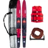 Pack ski nautique Jobe Allegre 67 Rouge