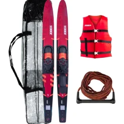 Pack ski nautique Jobe Allegre 67 Rouge