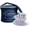 Pack vaisselle Marine Business - Collection Regata - 16 pièces