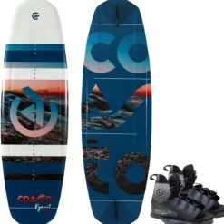 Pack Wakeboard Coasto Kyanit 140 + Chausses