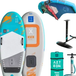 Pack Wing Foil Aztron Falcon Air 5.10 + Aile Aztron 6.0 + Foil Rocket 1450