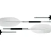Pagaie canoë Egalis Twin Evo Convertible - alu - 4 parties - 140/210 cm