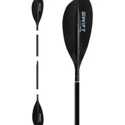 Pagaie kayak Egalis Swift vario - fibre carbone - 4 parties - 205/215 cm