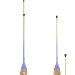 Pagaie SUP Aztron Phase 70% carbone Bamboo 2P