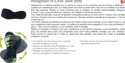 Paire de semelles Hodgman H-Lock Feutre