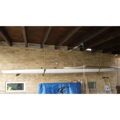Paire de support de stockage fixation plafond Eckla