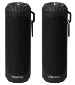 Paire Haut-parleur Boss Marine portable Boltblk