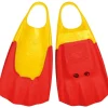 Palme bodyboard Wave Gripper SW Swim Fins | Jaune/Rouge