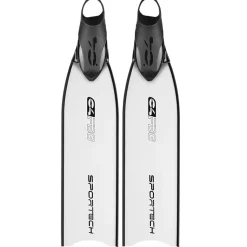 Palmes apnée C4 Sportech FBG Blanche