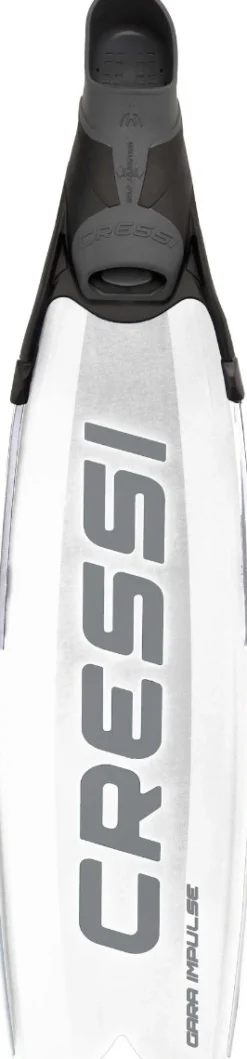 Palmes apnée Cressi Gara Turbo Impulse - White