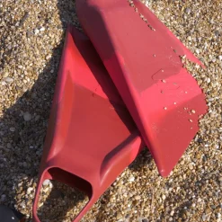 Palmes bodyboard Sniper Menace Red duo