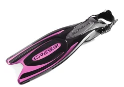 Palmes Cressi Frog Plus Noir/rose