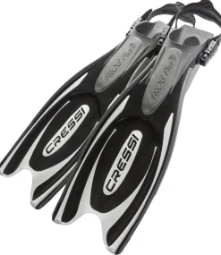 Palmes Cressi Frog Plus Noir/silver