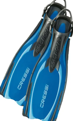 Palmes Cressi Reaction EBS Bleues/azur