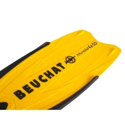 Palmes de plongée Beuchat Mundial One 50 Soft Flex - Jaune