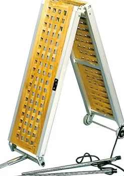 Passerelle pliante Osculati caillebotis en teck
