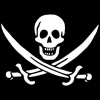 Pavillon Pirate Décomarine - 90X150 cm
