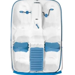Pedalo bateau à pédales Pelican Rainbow DLX Bleu