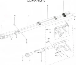 Pièces détachées pour cressi comanche