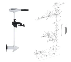 Pièces détachées pour moteur Minnkota Riptide 55