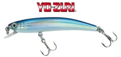 Pin's Mer Yo-Zuri 9 cm RH-W5 Blanc Tête Rouge