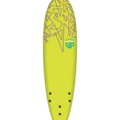 Planche de surf en mousse Wave Power Softy Lime/Teal 6'0