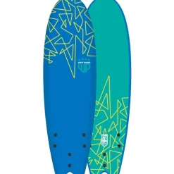 Planche de surf en mousse Wave Power Softy Blue/Teal 5'10