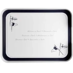 Plateau retangulaire Marine Business - Collection Welcome On Board  - 1 Pièce