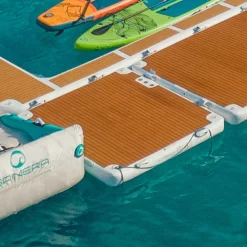 Plateforme gonflable bateau Yachtbeach 2.05 Premium Teak