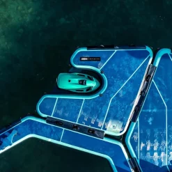 Plateforme gonflable bateau Jobe Infinity Dock pour scoooter sous marin