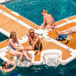 Plateforme gonflable bateau Yachtbeach Duo scooter sous marin