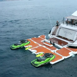 Plateforme gonflable bateau Yachtbeach Toy dock 6.16