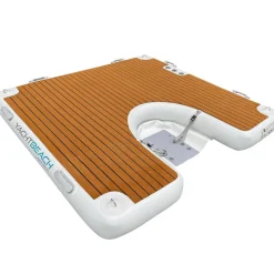 Plateforme gonflable bateau Yachtbeach mono scooter sous marin