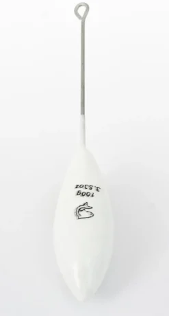 Plombs Bombe + tige Plastifiés Lemer Blanc