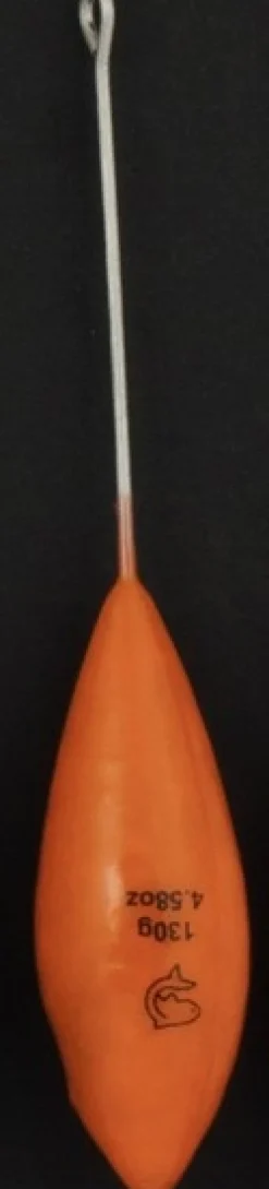 Plombs Bombe + tige Plastifiés Lemer Orange Phospho