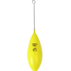 Plombs Bombe + tige Plastifiés Lemer Jaune